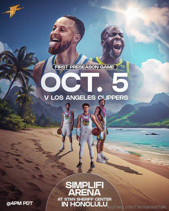 Warriors preseason tips off ag