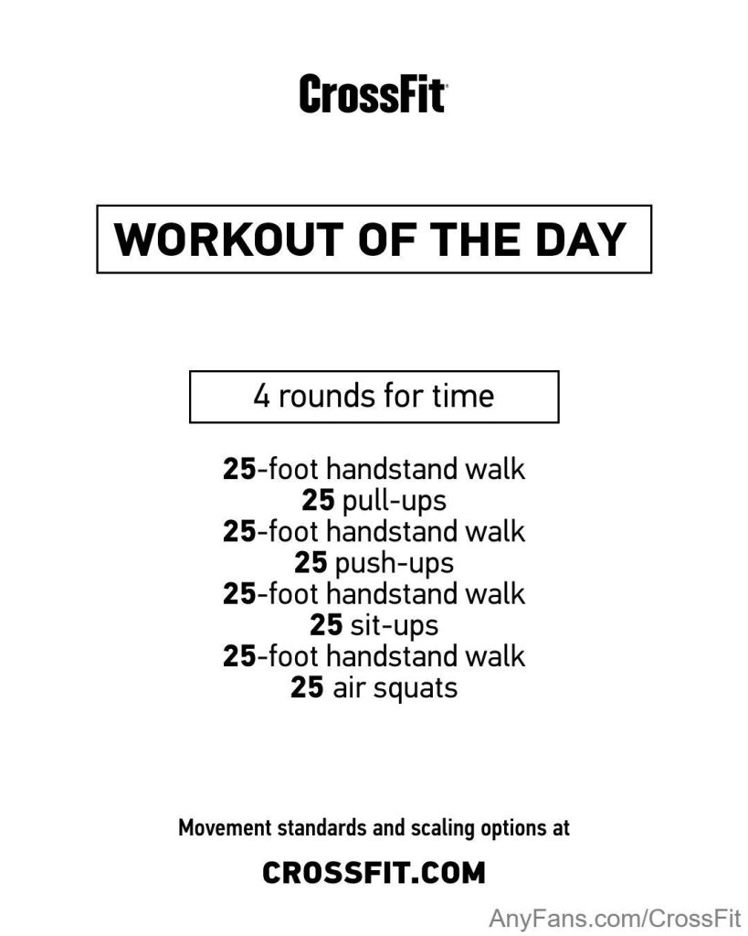 Workout of the Day Tuesday 240