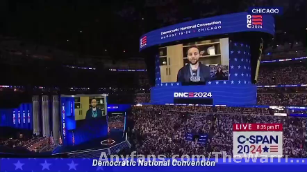 Steph makes a cameo at the DNC